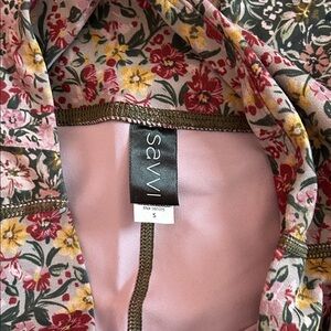 Savvi floral leggings